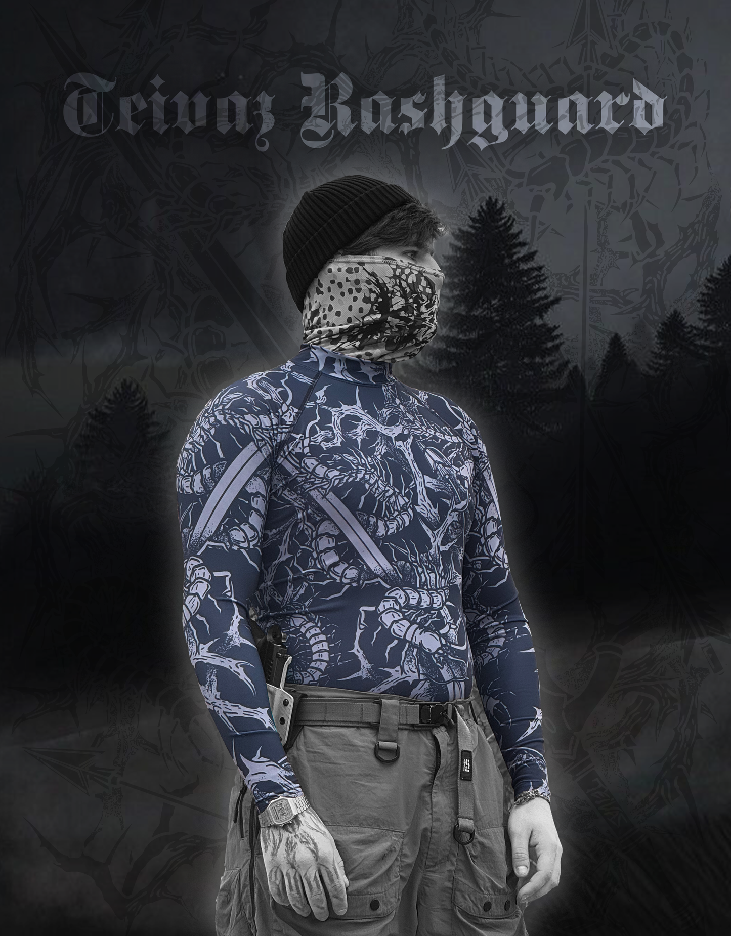 Рашгард від Teivaz «Темрява»