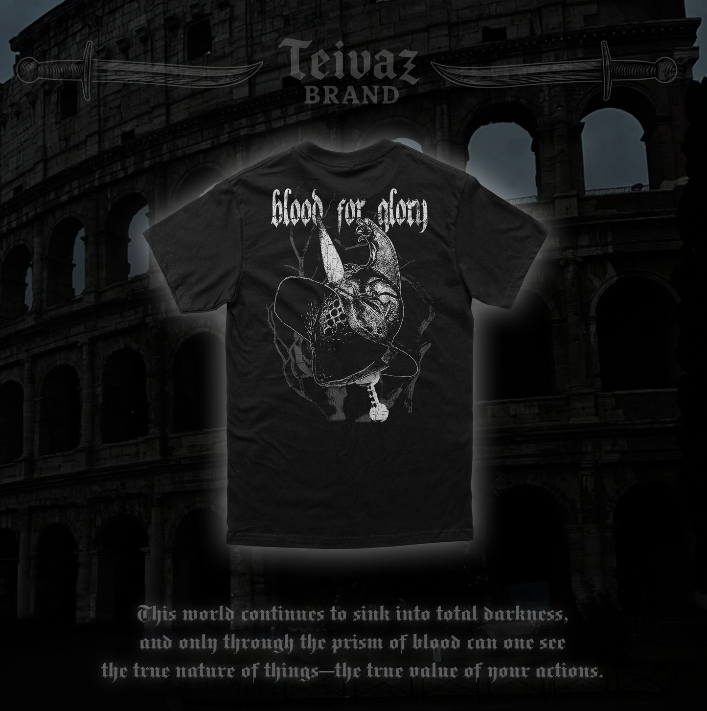 Футболка «Blood for glory»