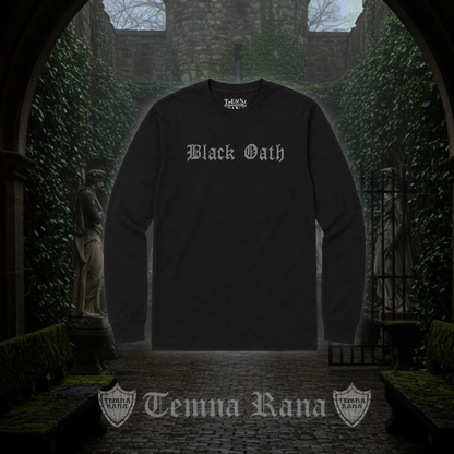 «BLACK OATH» LONGSLEEVE by Temna Rana