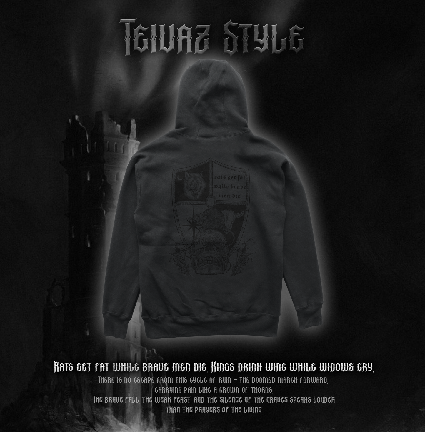 Худі «Rat Throne»