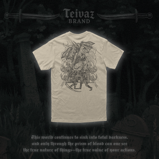 Футболкa «Dance of Death»  beige