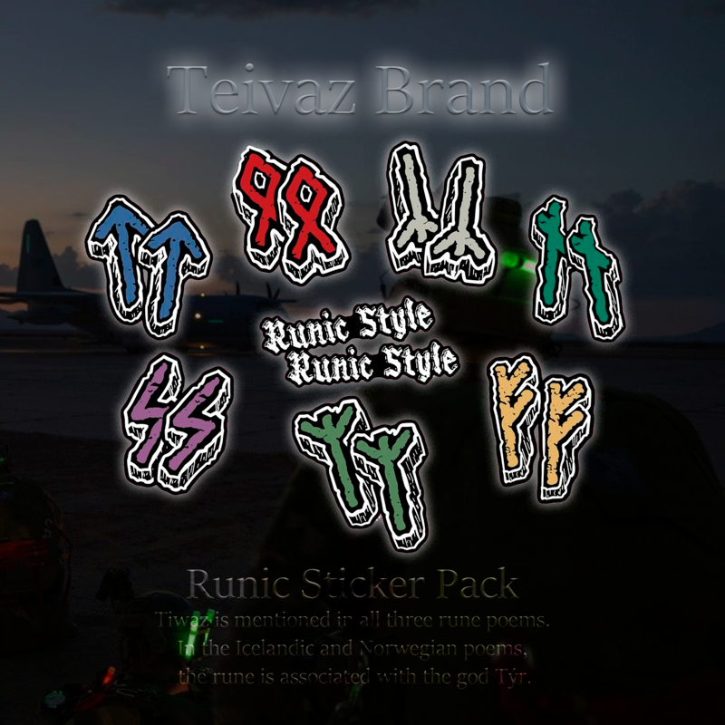 Стікерпак «Runic Style» – Teivaz Brand