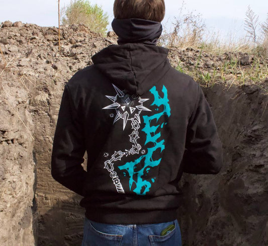 Zip hoodie «Честь»