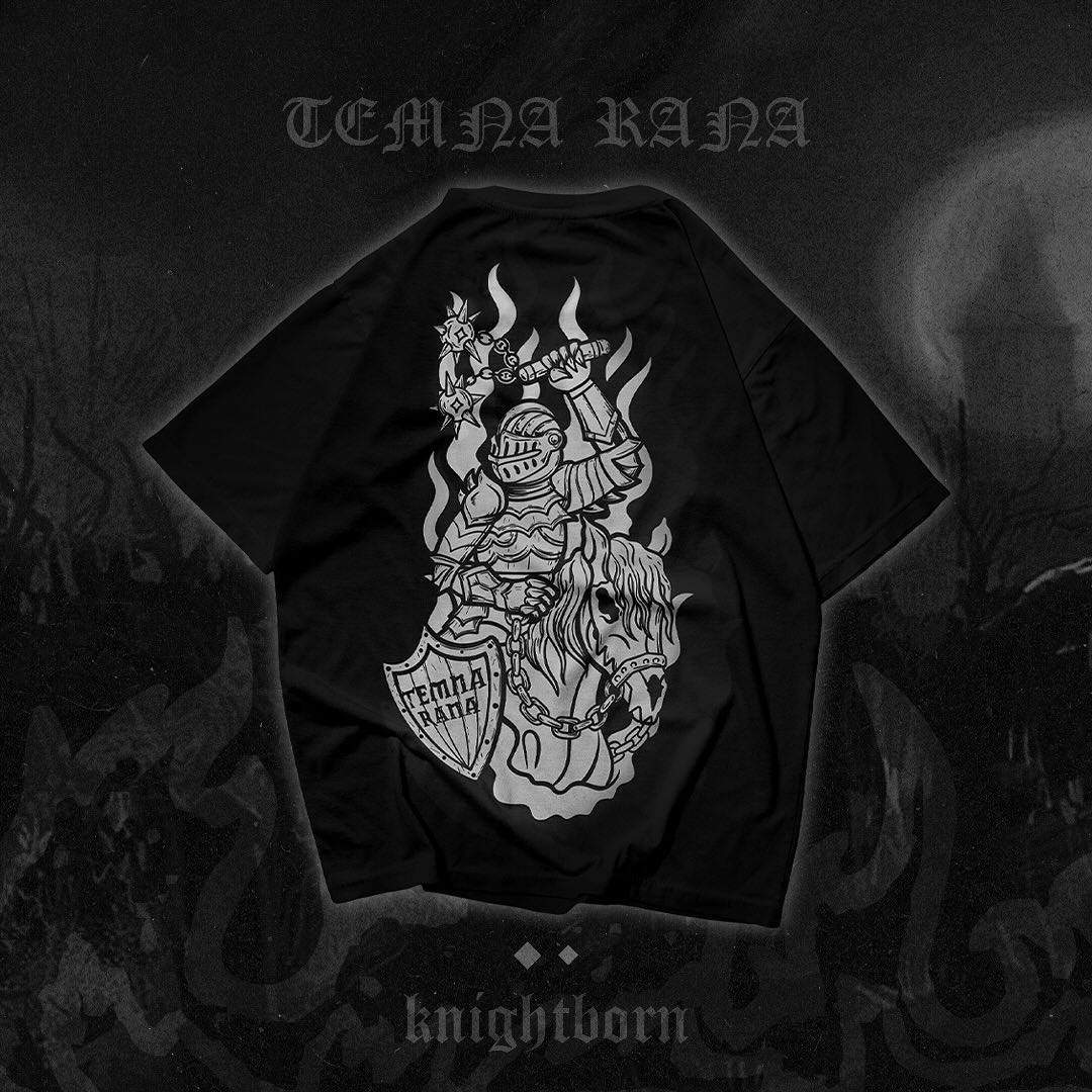 Футболка «Knightborn» oversize by Temna Rana