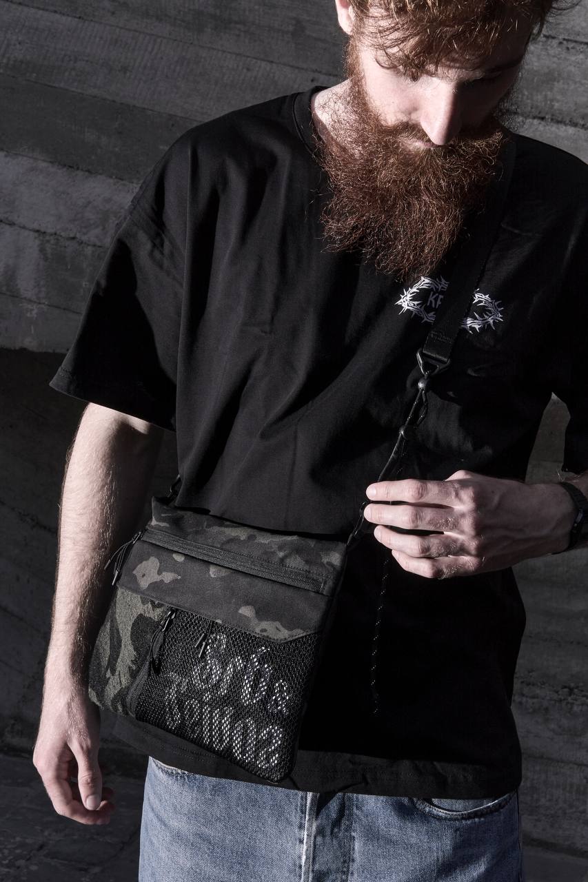 Teivaz street bag Black Multicam