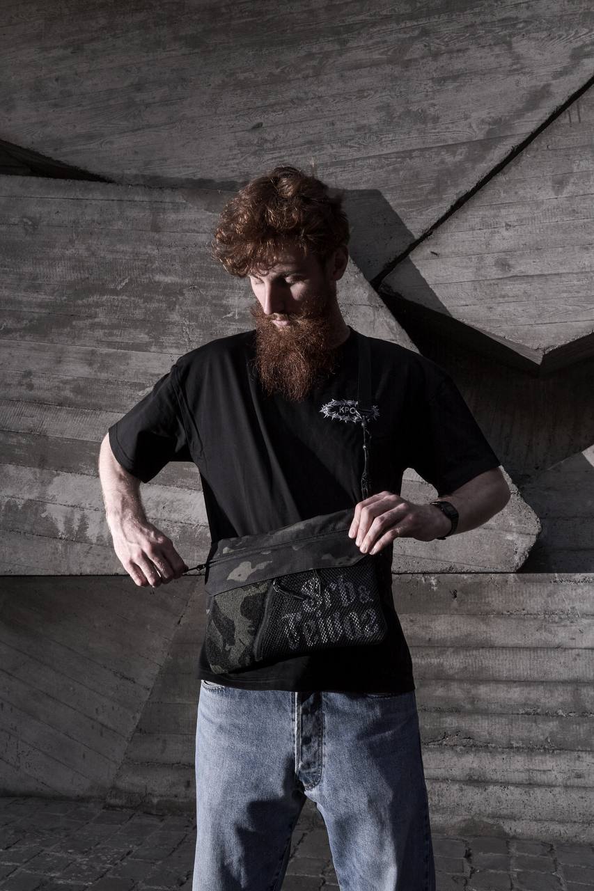 Teivaz street bag Black Multicam