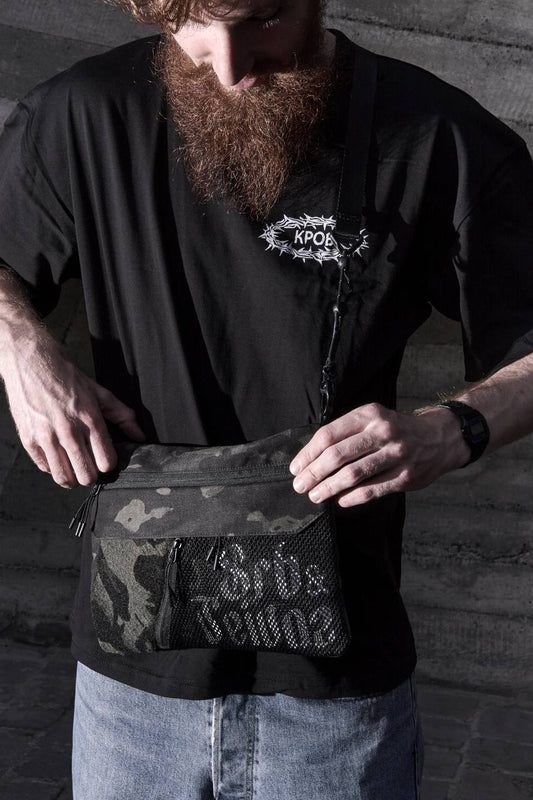 Teivaz street bag Black Multicam
