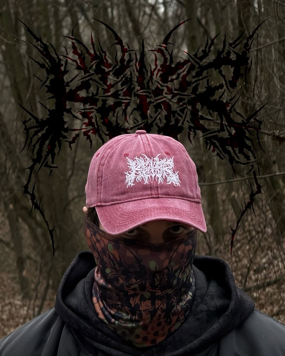 Кепка класична “metal logo” by Krov cult