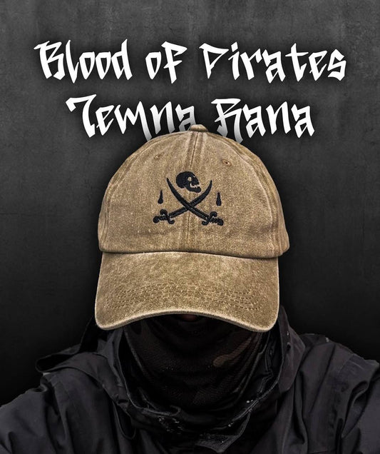 Кепка «blood of pirates» by Temna Rana