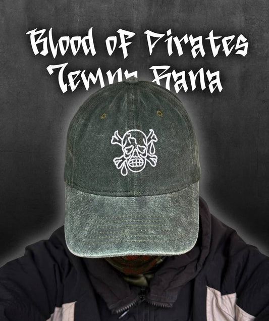 Кепка «blood of pirates» green by Temna Rana